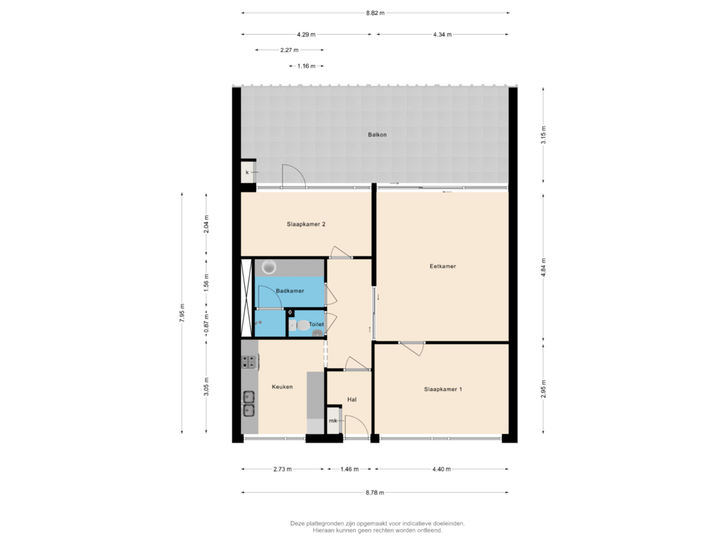 Bekijk plattegrond van 4e Verdieping van Dalenbeek 20