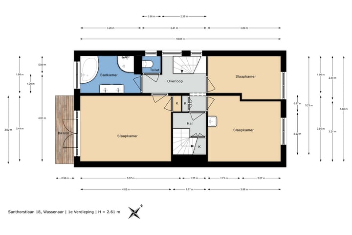 Bekijk foto 43 van Santhorstlaan 18