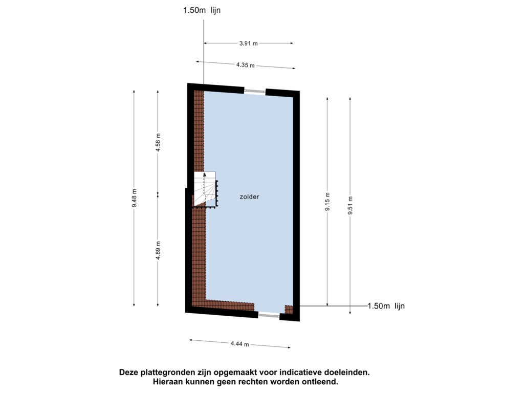 Bekijk plattegrond van 1e verdieping（311） van Ootmarsumsestraat 309