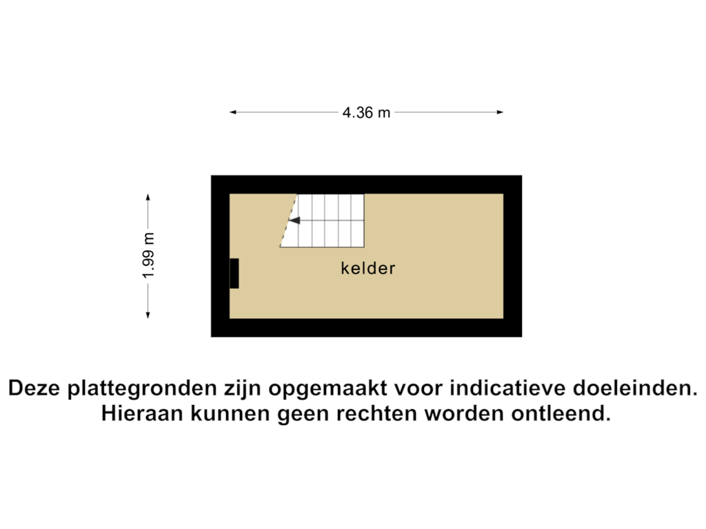 View floorplan of Kelder of Grevelingenhout 170