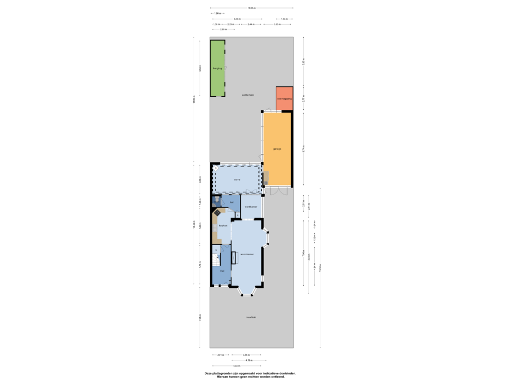 View floorplan of Overzicht woning of Deventerstraat 73-2