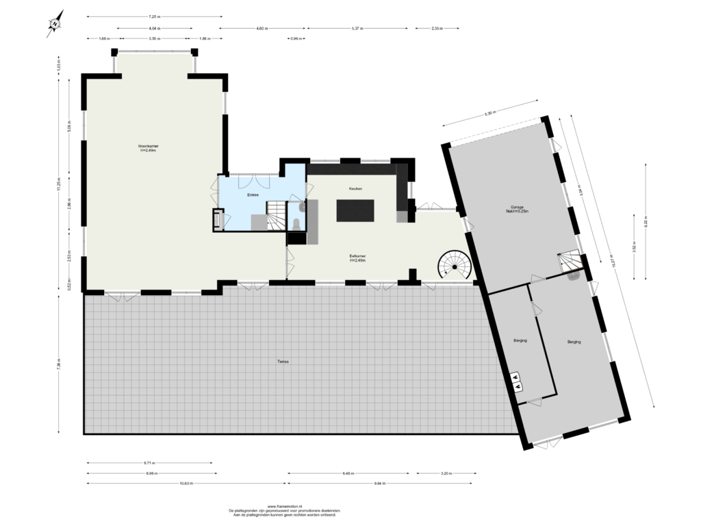 Bekijk plattegrond van Begane Grond van Schalm 5-A