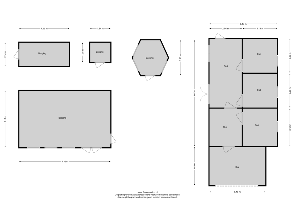 Bekijk plattegrond van Berging van Schalm 5-A