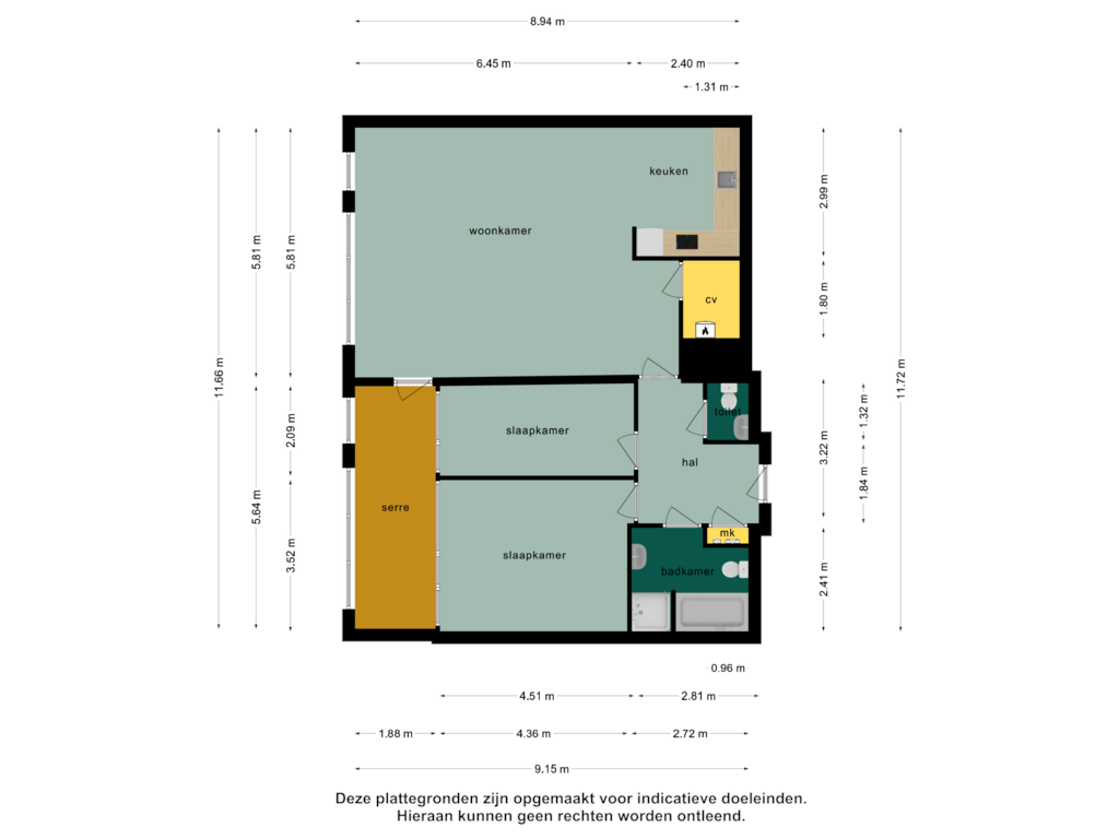 Bekijk plattegrond van Appartement van Franciscanerpoort 40