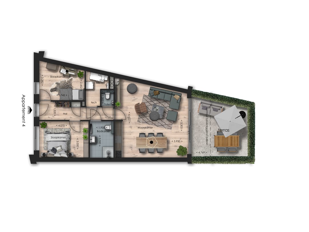 Foto 7 van Havenzicht Type 1A (Bouwnr. 6)