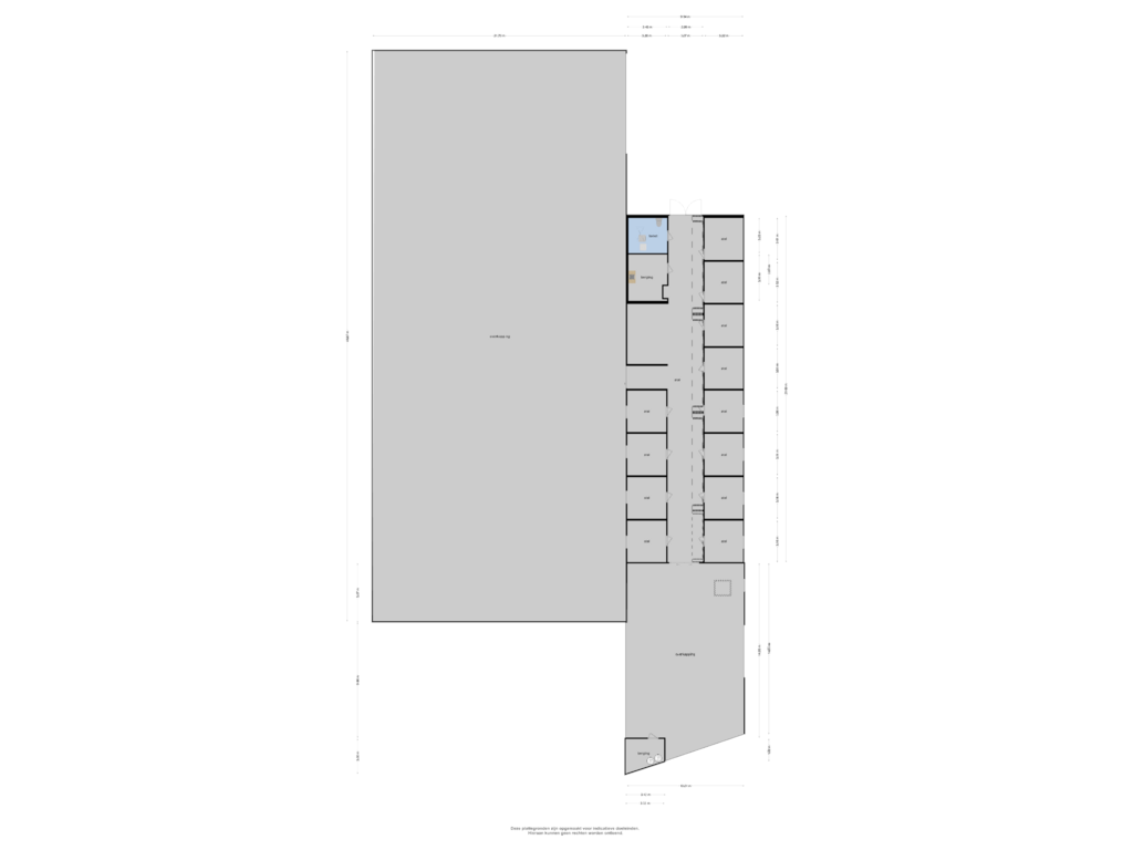 View floorplan of Berging1 of Soeterbeekseweg 21