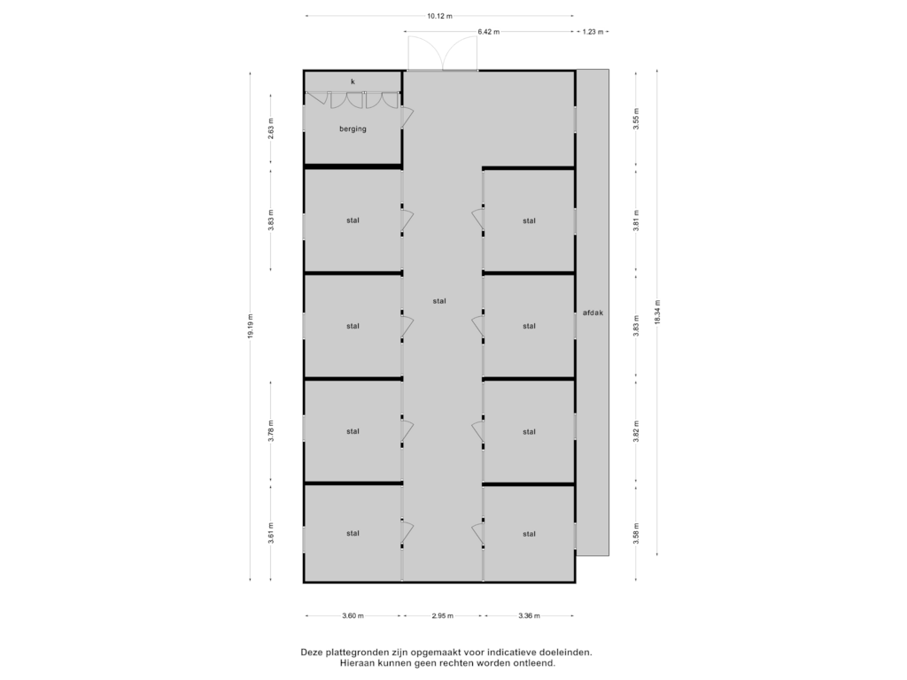 View floorplan of Berging3 of Soeterbeekseweg 21