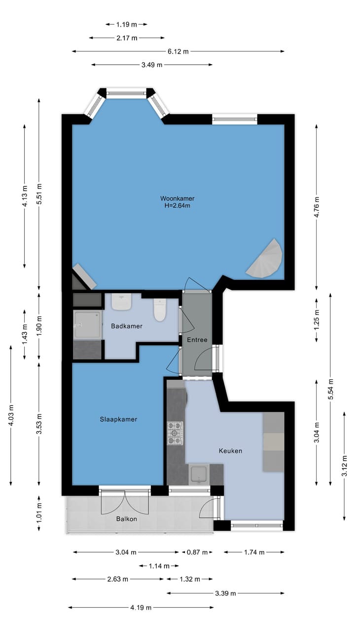 Foto 23 van Rijnsburgstraat 90-3