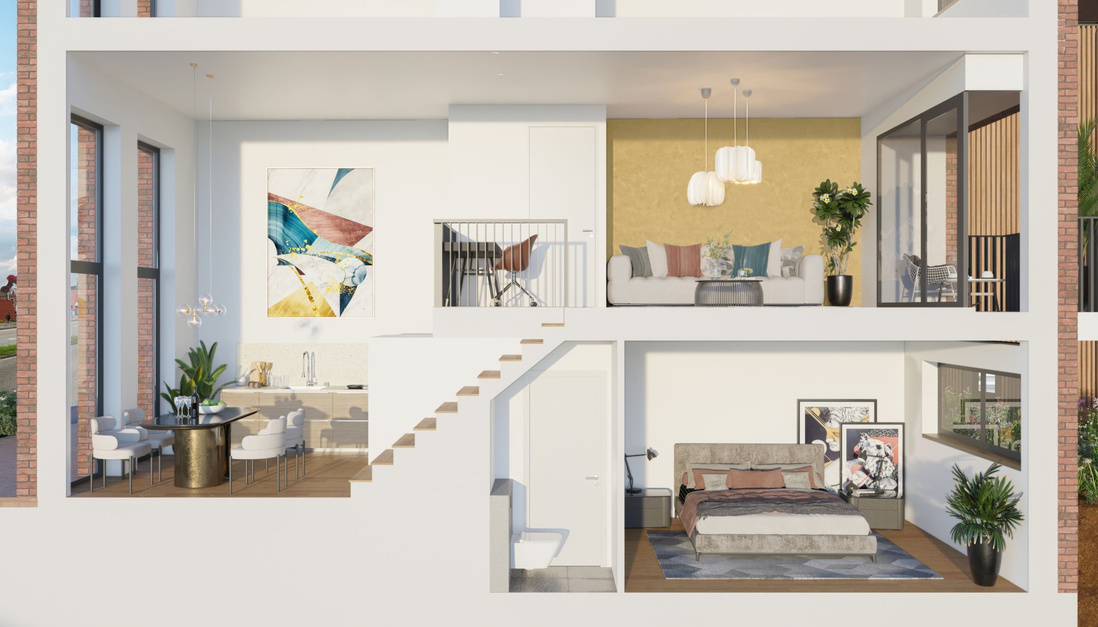 Foto 3 van Fietsznfabriek - De Drie Pakhuizen D05 (Bouwnr. 5)