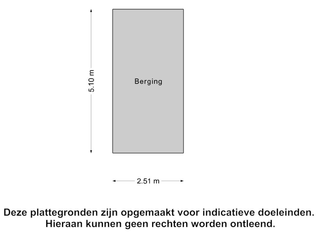 Bekijk plattegrond van Berging van Fijnjekade 76