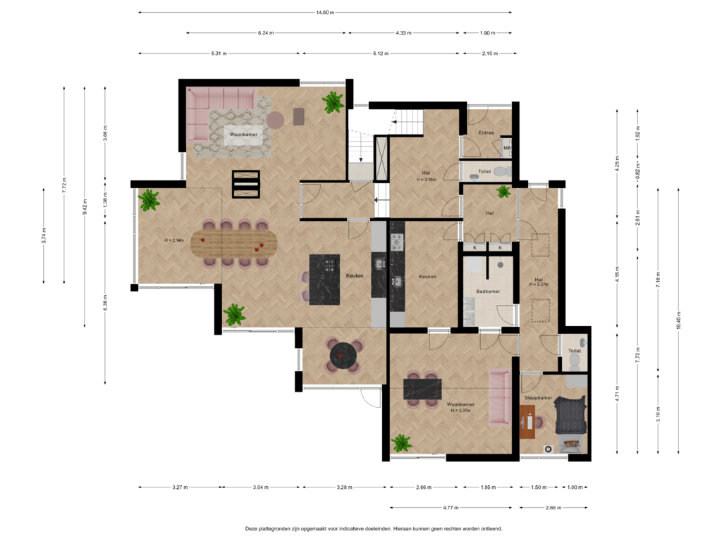 Bekijk plattegrond van Begane grond alternatief van Baron Schimmelpenninck van der Oyelaan 13