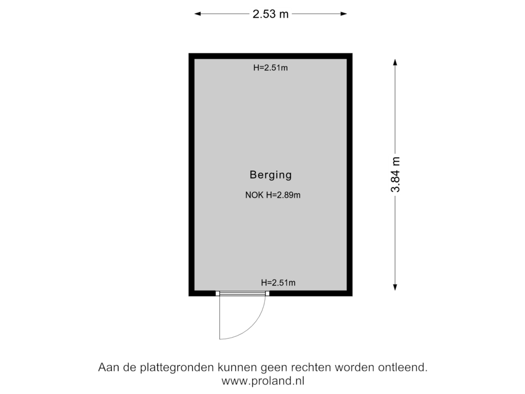 Bekijk plattegrond van Berging van Noard 75-K