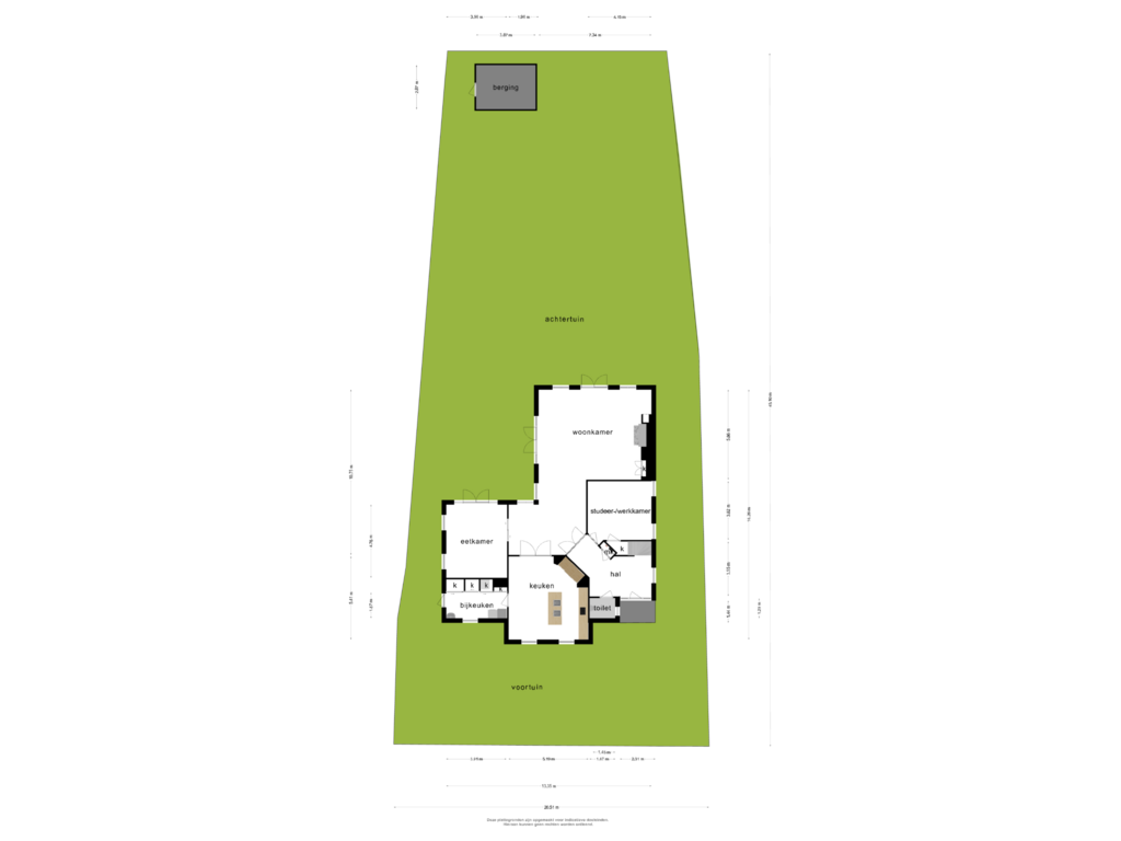 Bekijk plattegrond van Overzicht woning van Kivitslaan 5