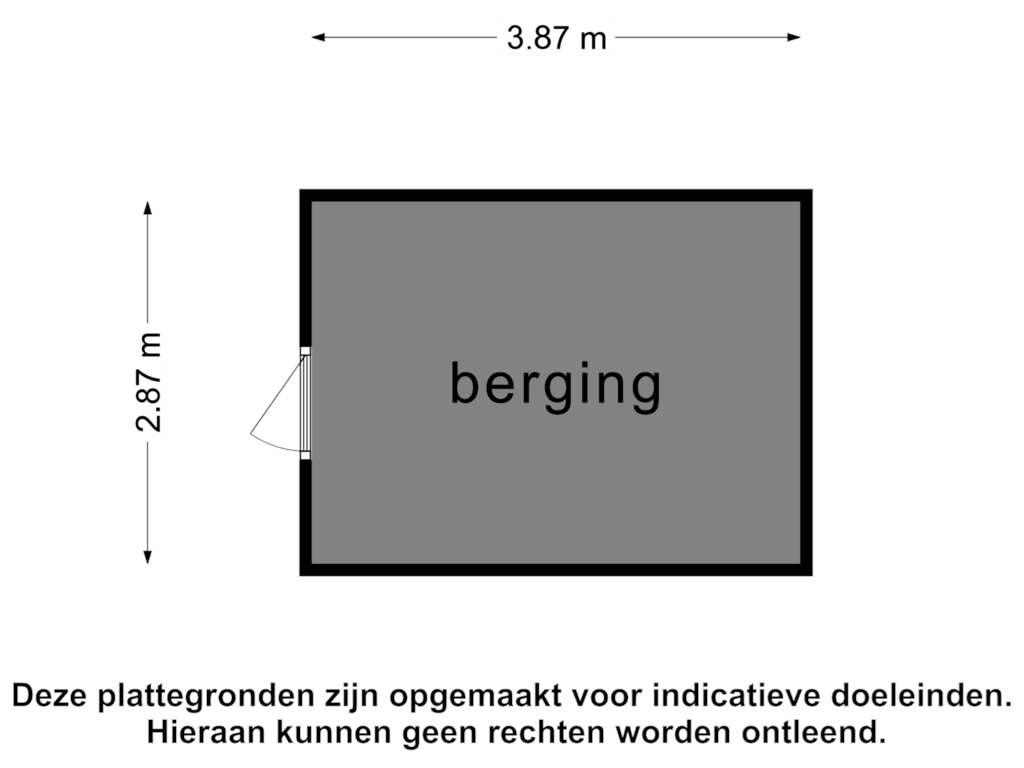 Bekijk plattegrond van Berging van Kivitslaan 5