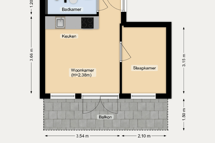 Bekijk foto 26 van Justus van Effenstraat 36-E