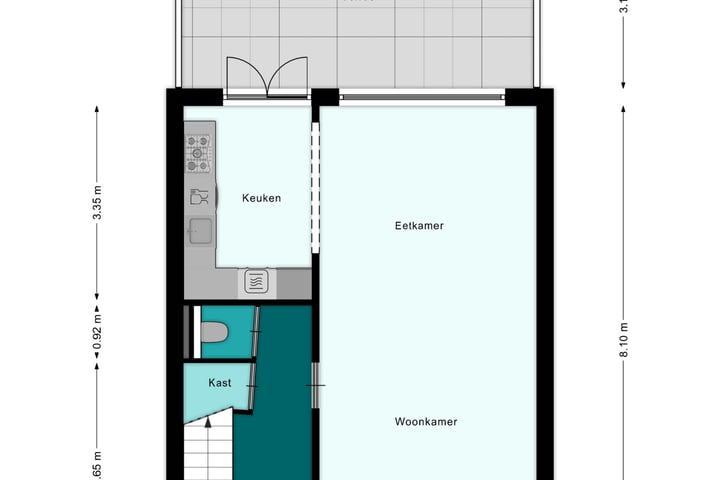 Bekijk foto 33 van Graaf Willemlaan 28-B