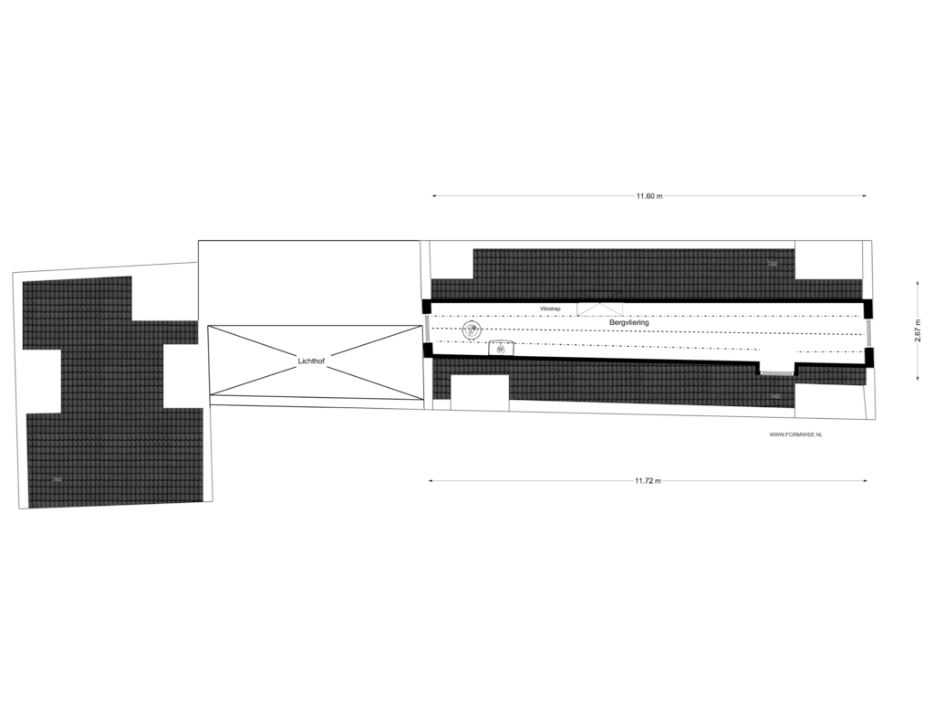 Bekijk plattegrond van 3e VERDIEPING van Brouwersgracht 78