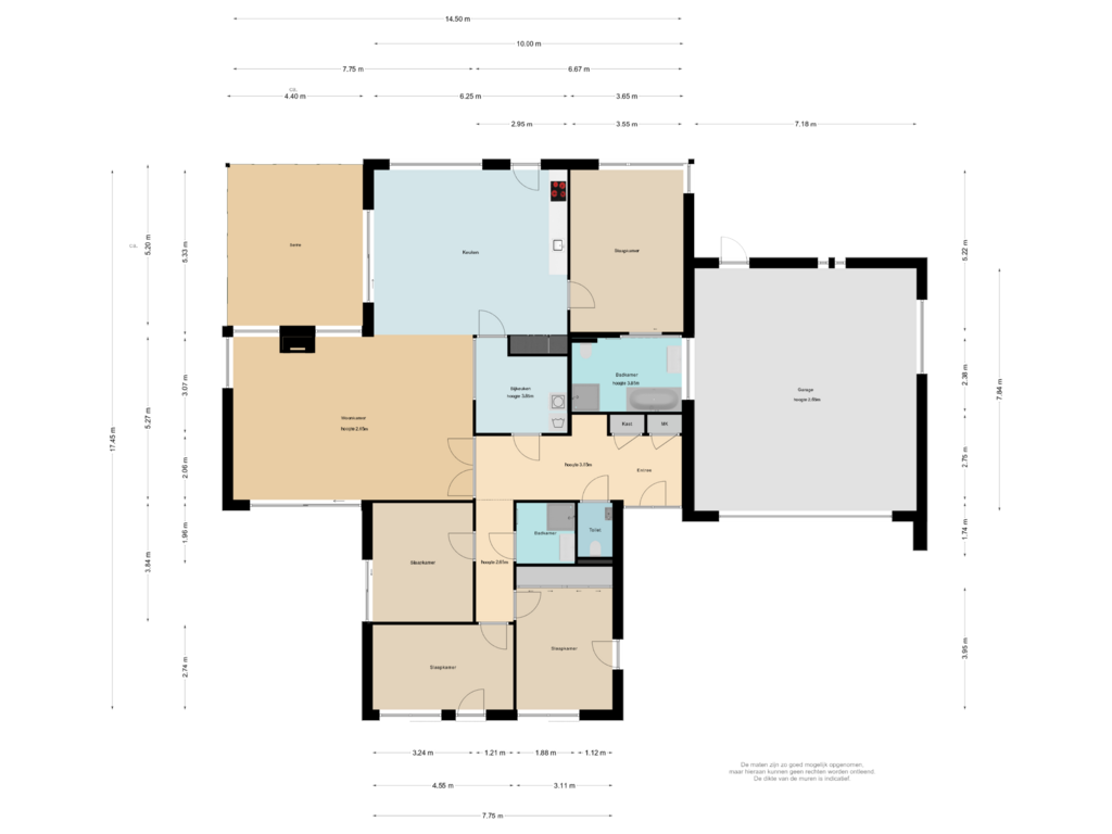 Bekijk plattegrond van Begane grond van De Gorzen 7