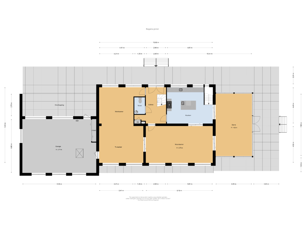 Bekijk plattegrond van Begane grond van Buitenpad 1