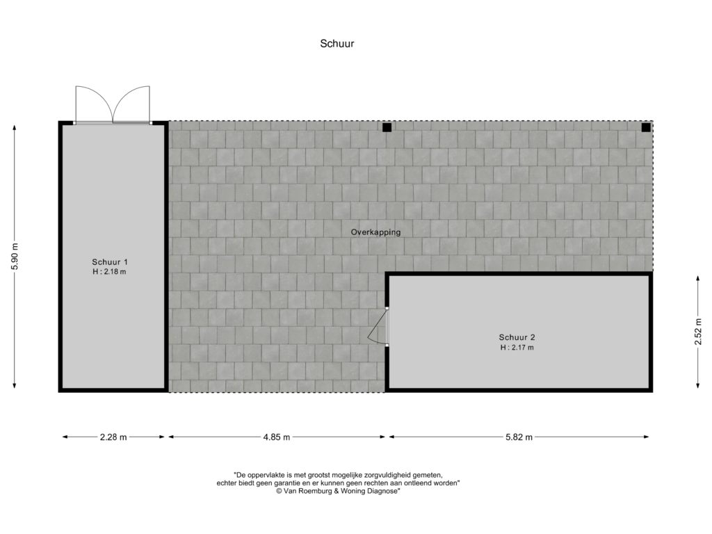 Bekijk plattegrond van Schuur van Vinkelaar 9