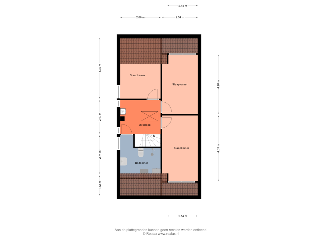 View floorplan of Verdieping 1 of de Pal 34