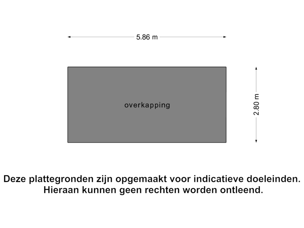 Bekijk plattegrond van Overkapping van Voorstraat 92