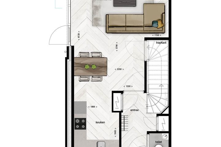 Bekijk foto 4 van Hoekwoning | Type 1 (Bouwnr. 1)