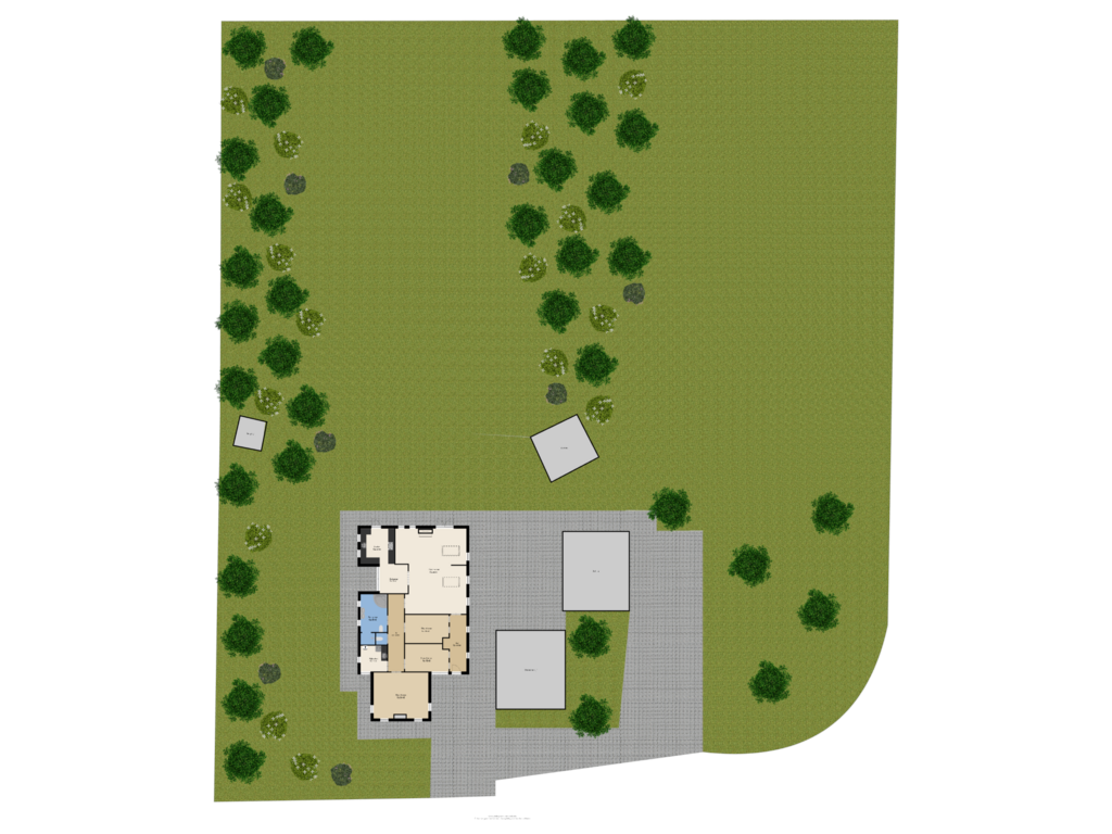 Bekijk plattegrond van Begane grond + tuin van Suermondsweg 26