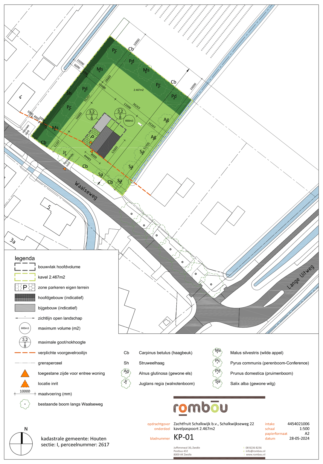 Foto 1 van Bouwkavel I aan de Waalseweg
