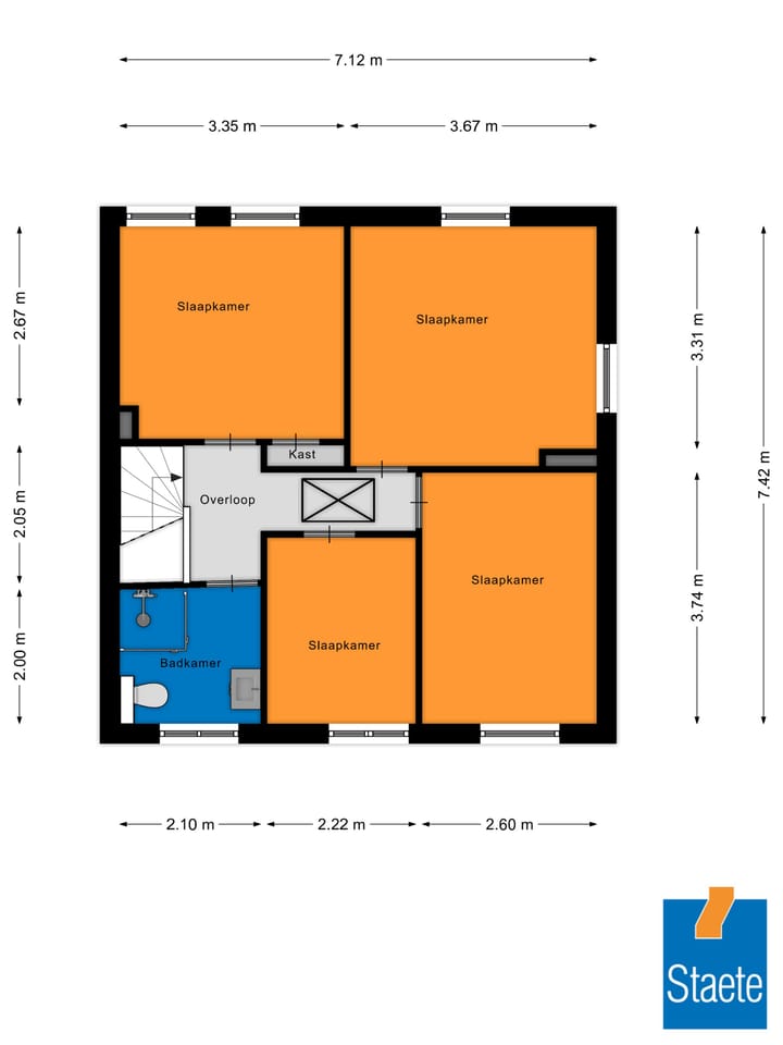 Foto 42 van Akkerstraat 1-B