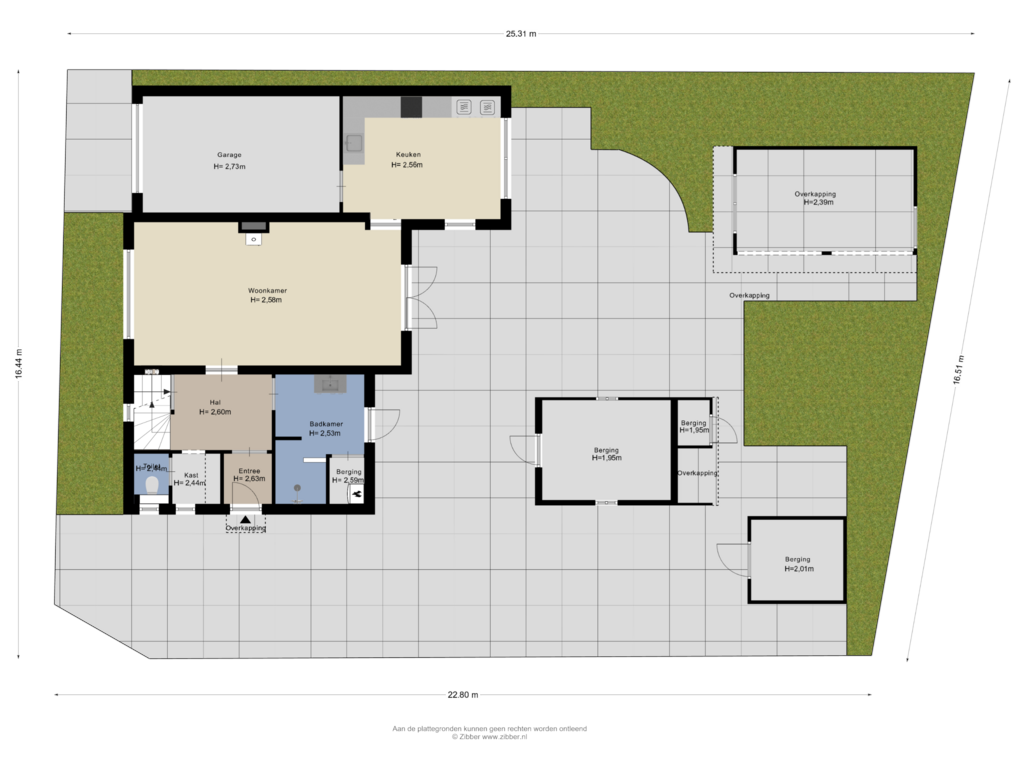 Bekijk plattegrond van Begane grond_Tuin van Beatrixlaan 4