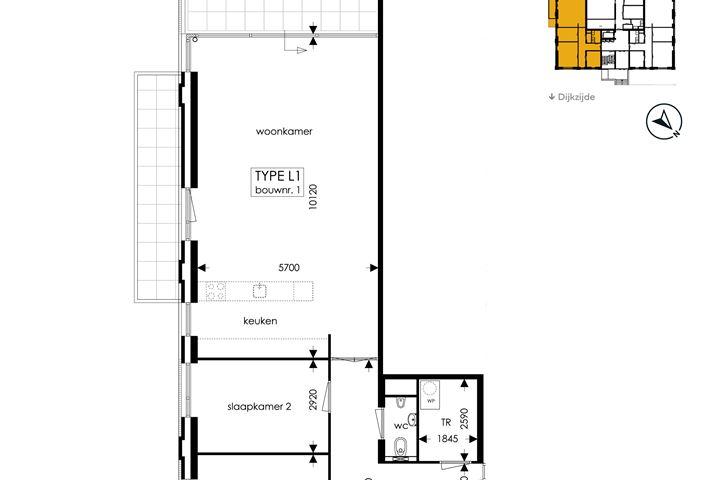 View photo 6 of Appartement L2 (Bouwnr. 4)