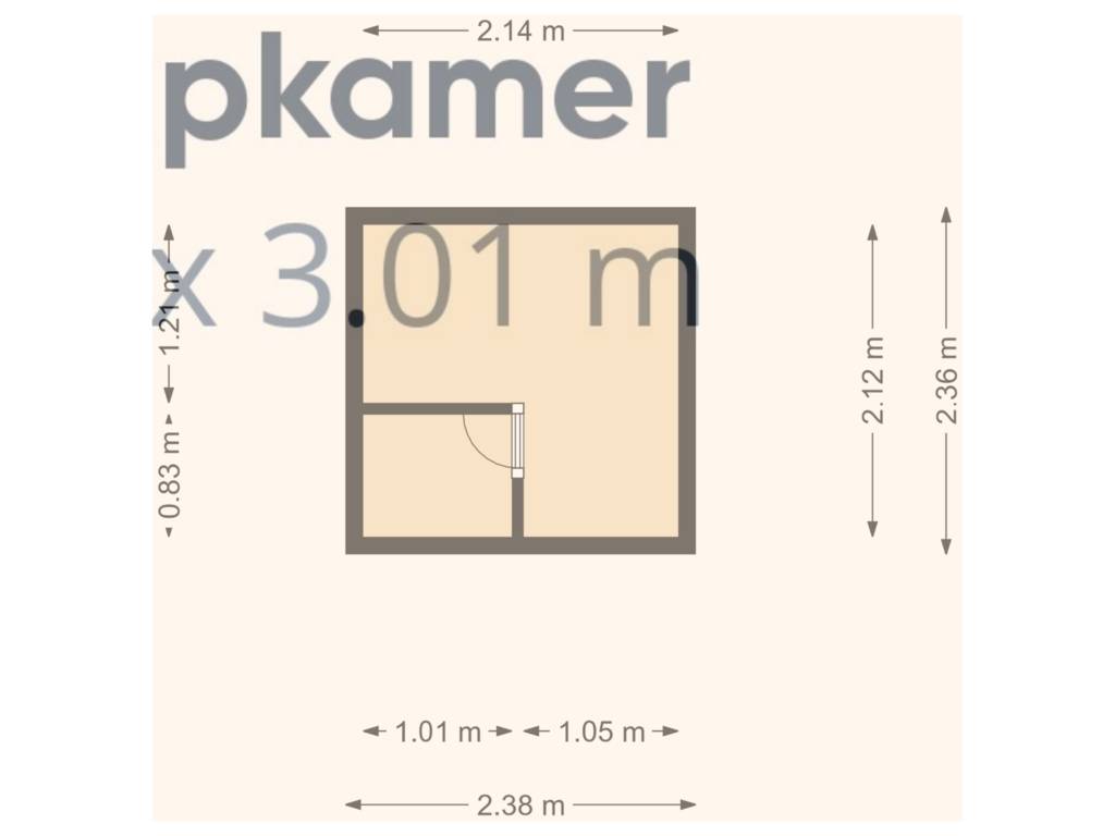 Bekijk plattegrond van Floor 2 van Kamillestraat 35