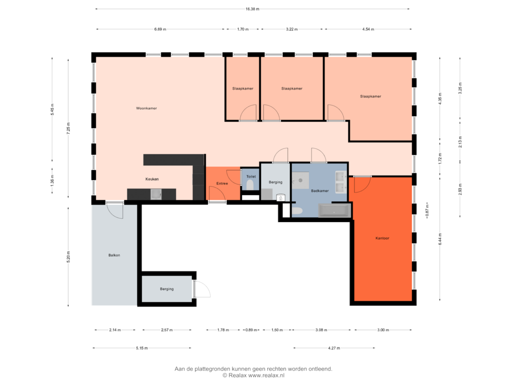 Bekijk plattegrond van 10e verdieping van Reigerlaan 109