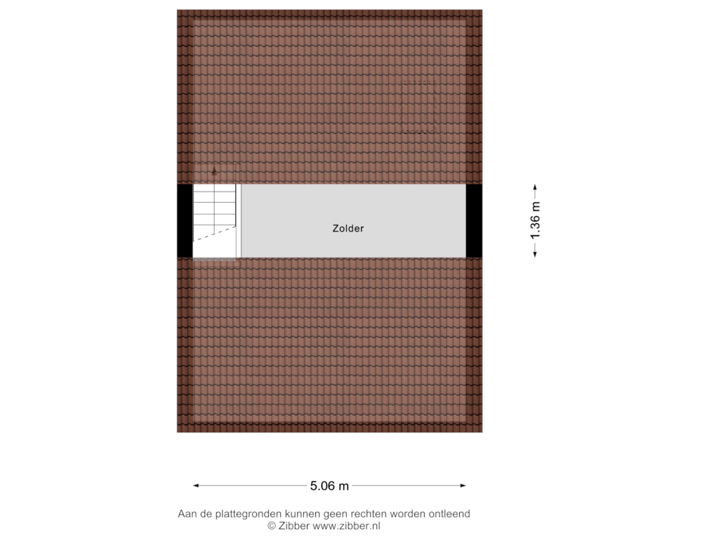 Bekijk plattegrond van Tweede Verdieping van Molenstraat 117