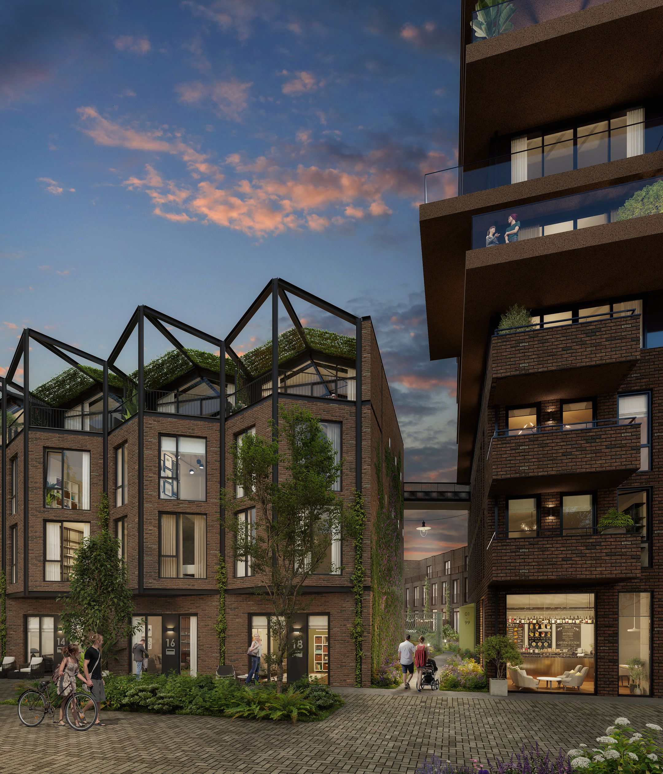 Het Grachtenpand; Splitlevel (Bouwnr. 19), Schiedam, 3113BE, Zuid-Holland, Nederland