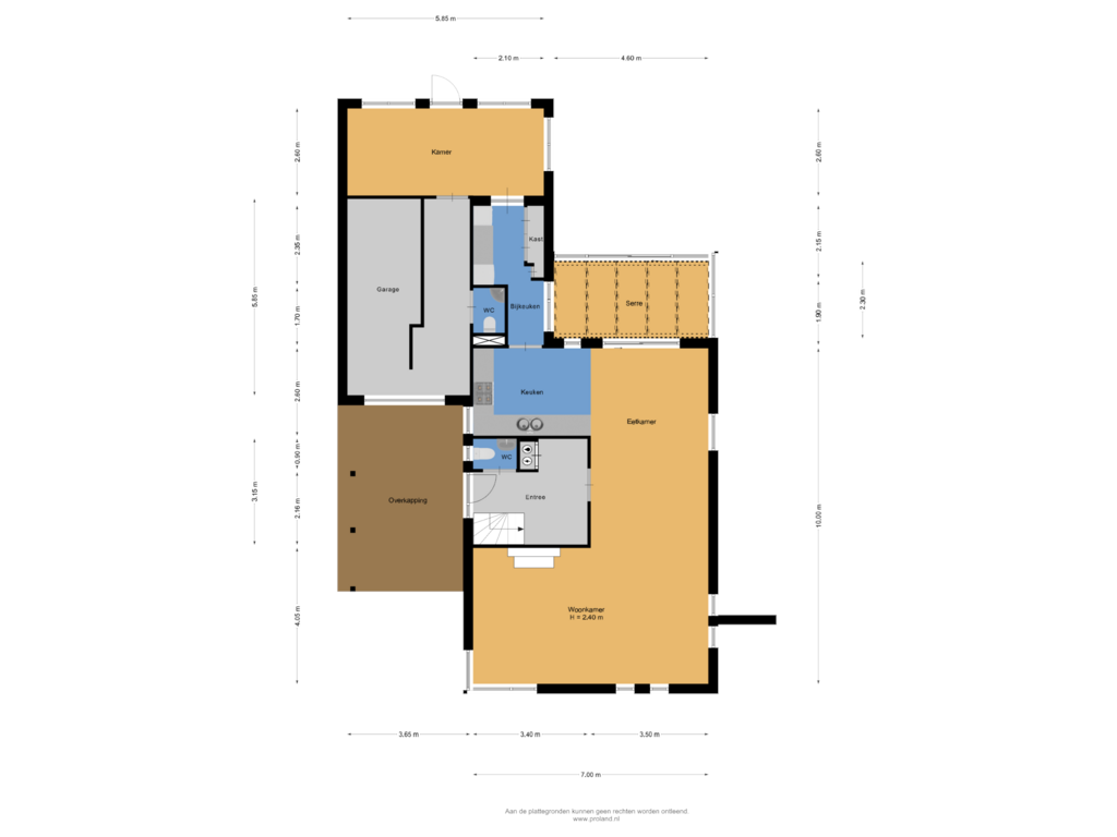 Bekijk plattegrond van Begane Grond van Patrijs 52