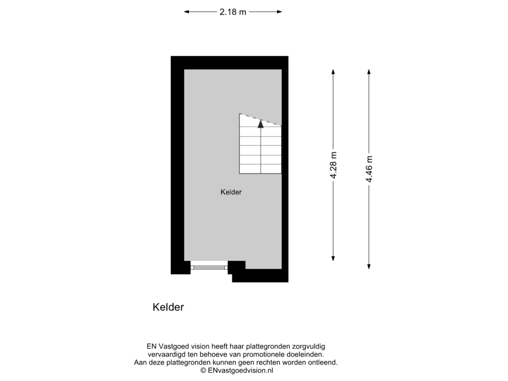 Bekijk plattegrond van Kelder van Driftweg 24