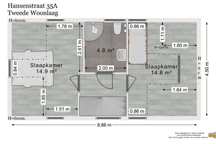 Bekijk foto 61 van Hansenstraat 35-A