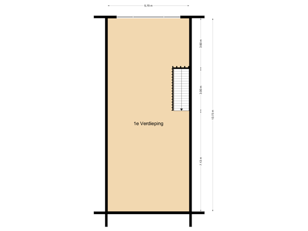 Newtonstraat 60, Tiel - Verdieping