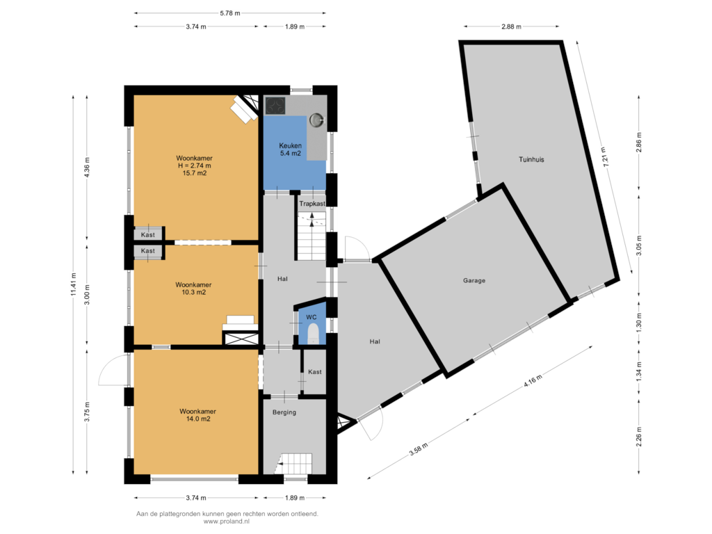 View floorplan of Begane Grond of Altenastreek 31