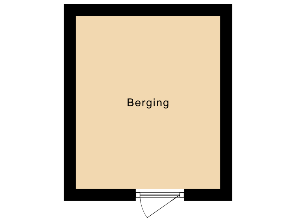 Bekijk plattegrond van Berging van Kaapsduinhof 75