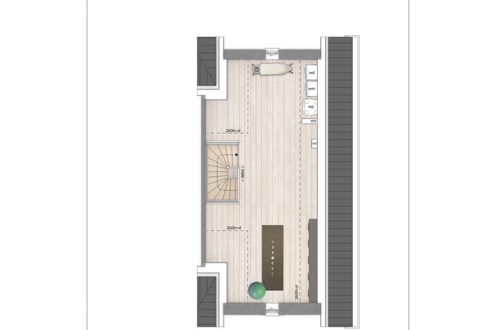 Bekijk foto 6 van Twee-onder-een-kapwoning Dwarskap (Bouwnr. 3)