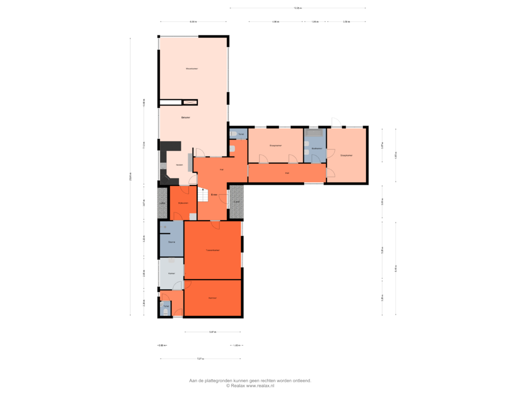 Bekijk plattegrond van Begane grond van Lemelerweg 31