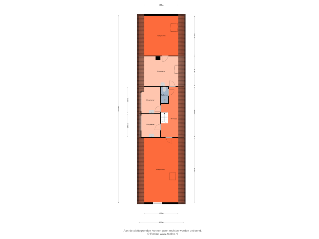 Bekijk plattegrond van Verdieping van Lemelerweg 31