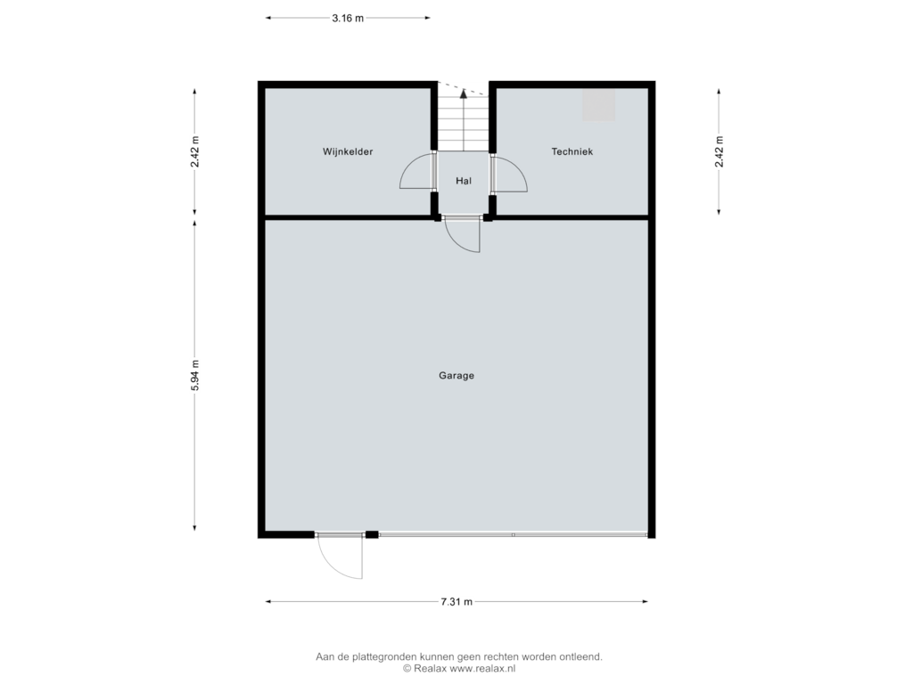 Bekijk plattegrond van Garage van Lemelerweg 31