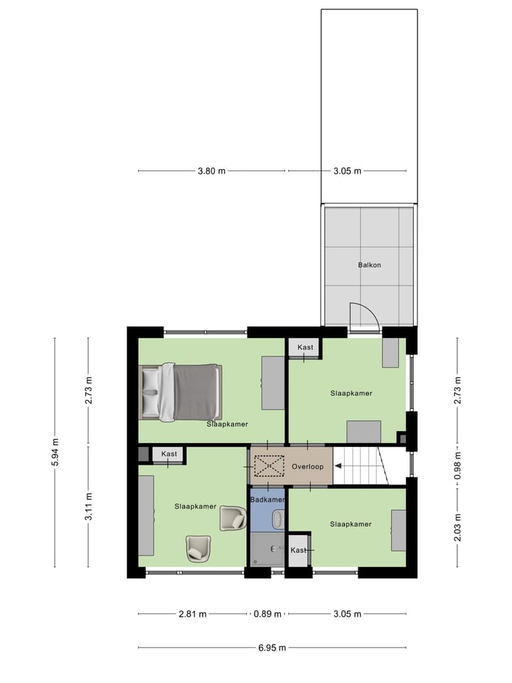 Foto 40 van Wesemaelestraat 7