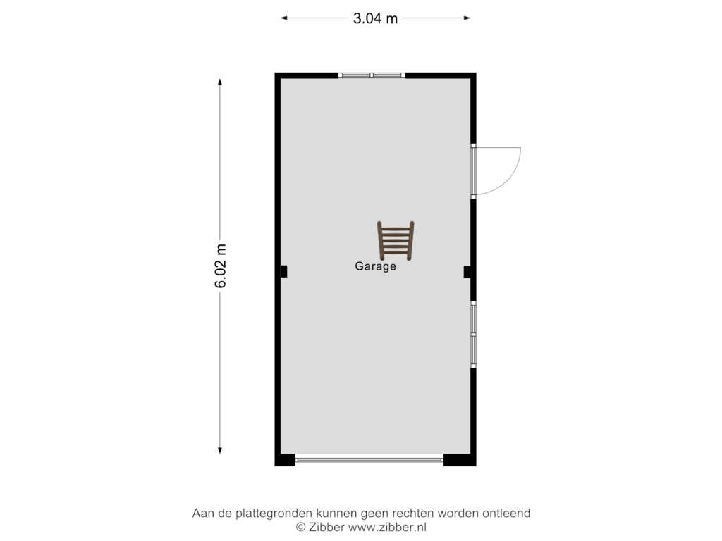 Bekijk plattegrond van Garage van Wesemaelestraat 7