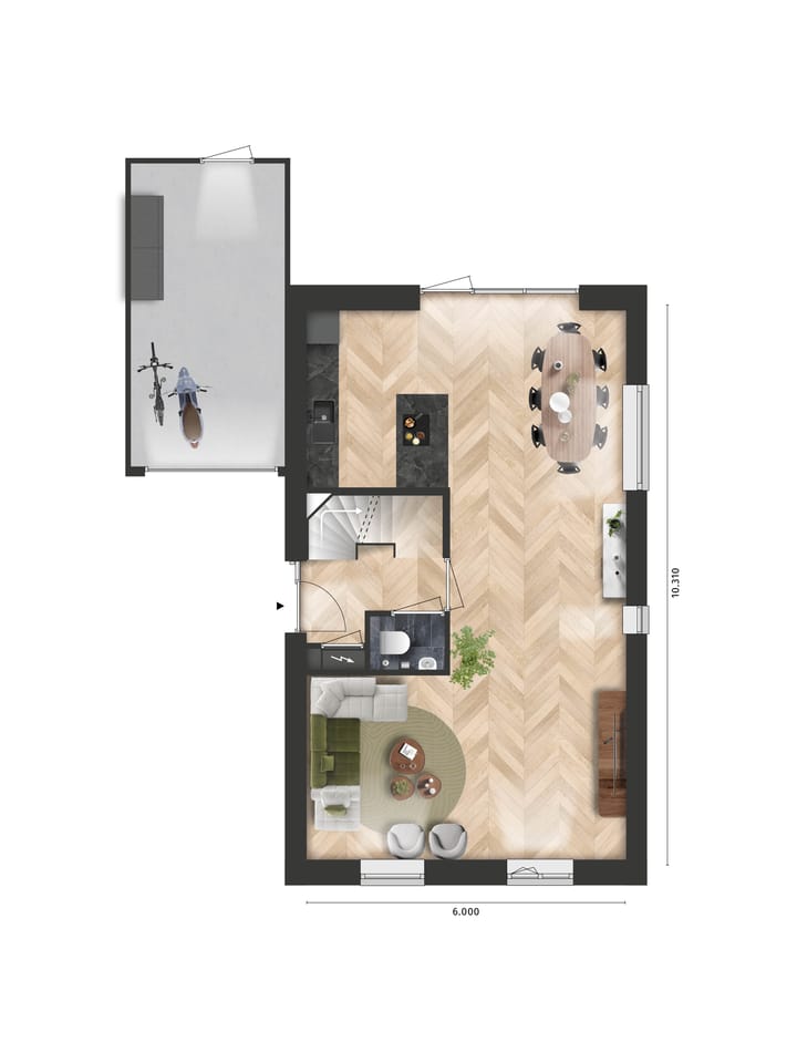 Foto 6 van De Melkfabriek - type Buurt - bouwnr. 1