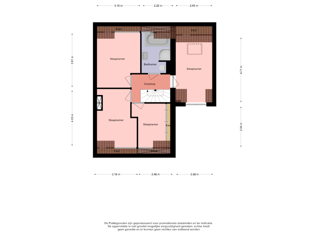 Bekijk plattegrond van floor 1 van Achter de Kerk 2